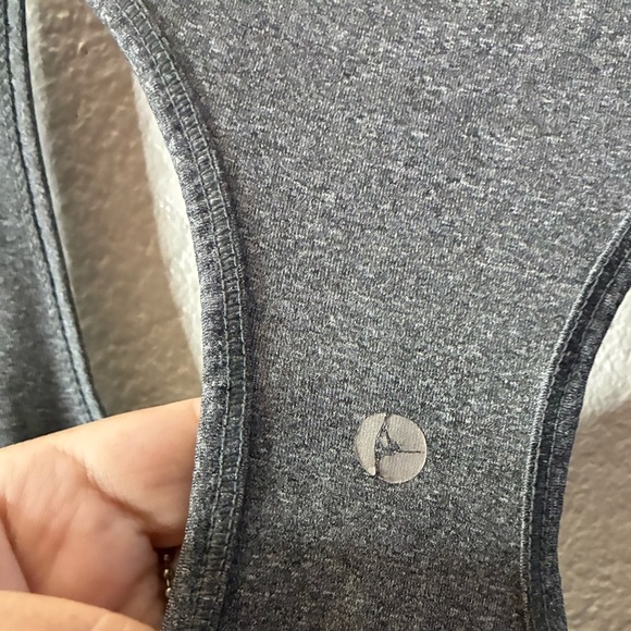 90 Degree By Reflex Grey Charcoal Racerback Tank M - Picture 5 of 8